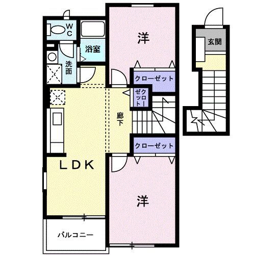 静岡県御殿場市仁杉 御殿場駅 2LDK アパート 賃貸物件詳細