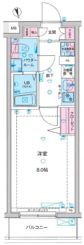 東京都墨田区立花１ 亀戸水神駅 1K マンション 賃貸物件詳細