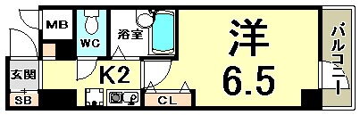 兵庫県神戸市中央区磯辺通４ 三ノ宮駅 1K マンション 賃貸物件詳細