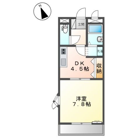 兵庫県加東市藤田 社町駅 1DK アパート 賃貸物件詳細