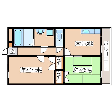 兵庫県神戸市西区北別府４ 明石駅 2DK マンション 賃貸物件詳細