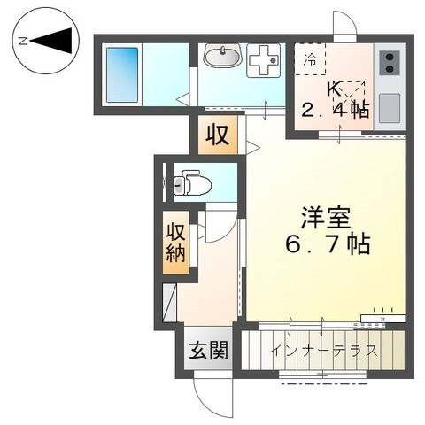 Ｍ’ｓレジデンスＨＩＭＥＪＩ 1階 1K 賃貸物件詳細