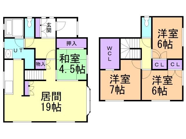 石川町３２４番戸建 4LDK 賃貸物件詳細