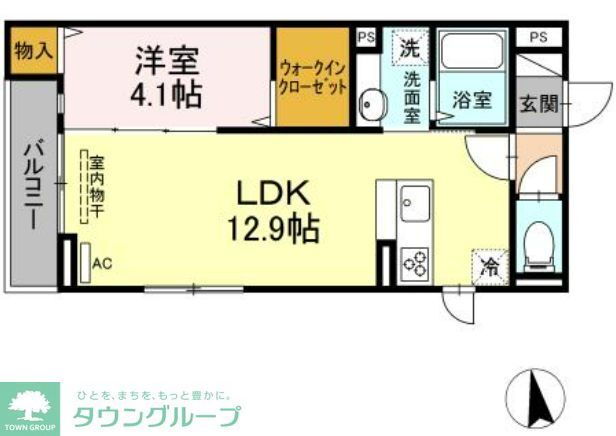 東京都中野区中野６ 中野駅 1LDK アパート 賃貸物件詳細