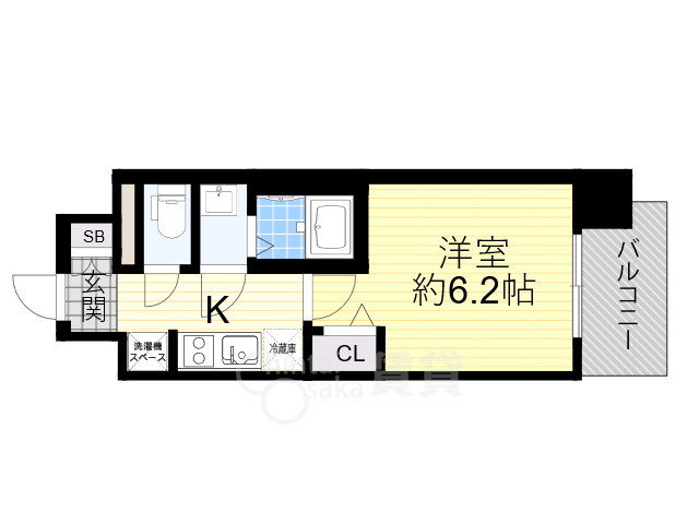 大阪府大阪市淀川区三津屋北２ 神崎川駅 1K マンション 賃貸物件詳細