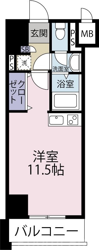 福岡県福岡市早良区城西３ 西新駅 ワンルーム マンション 賃貸物件詳細