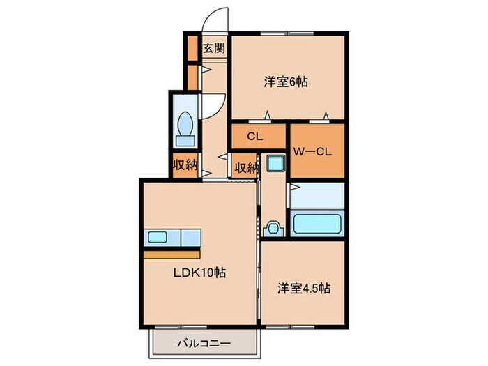 愛知県豊田市井上町１０ 猿投駅 2LDK アパート 賃貸物件詳細