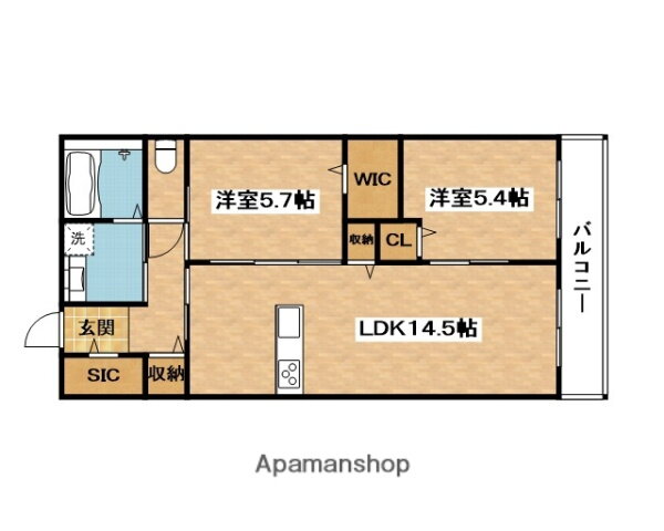 茨木市蔵垣内３丁目共同住宅 2階 2LDK 賃貸物件詳細