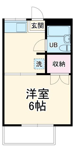 千葉県市川市東菅野１ 本八幡駅 1K アパート 賃貸物件詳細