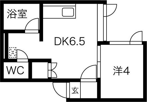 北海道札幌市中央区南四条西１８ 西１８丁目駅 1DK アパート 賃貸物件詳細