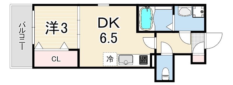 兵庫県神戸市東灘区深江本町１ 芦屋駅 1DK アパート 賃貸物件詳細