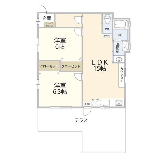 東京都荒川区西尾久１ 小台駅 2LDK アパート 賃貸物件詳細