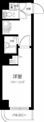 東京都墨田区両国２ 両国駅 1K マンション 賃貸物件詳細