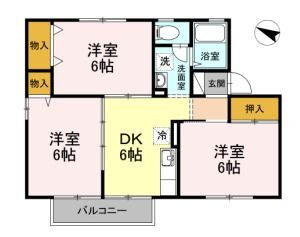 神奈川県横須賀市太田和１ 三崎口駅 3DK アパート 賃貸物件詳細