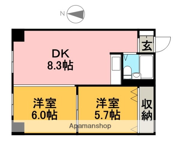 ロジェ札幌２５ 10階 2LDK 賃貸物件詳細