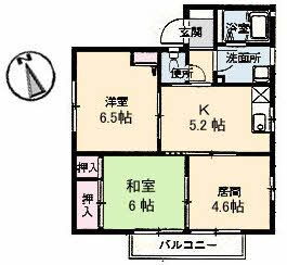 広島県安芸郡府中町石井城１ 矢賀駅 3DK アパート 賃貸物件詳細