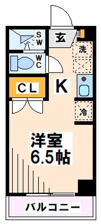 東京都府中市清水が丘２ 東府中駅 1K マンション 賃貸物件詳細