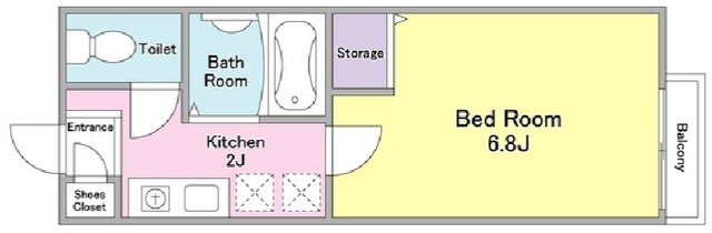 東京都世田谷区喜多見３ 成城学園前駅 1K アパート 賃貸物件詳細