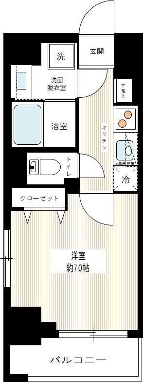 東京都台東区今戸１ 浅草駅 1K マンション 賃貸物件詳細