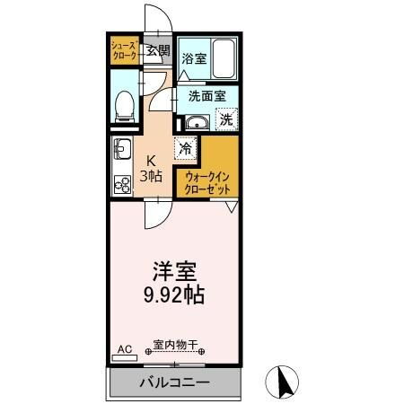 愛知県名古屋市中村区大秋町２ 本陣駅 1K アパート 賃貸物件詳細