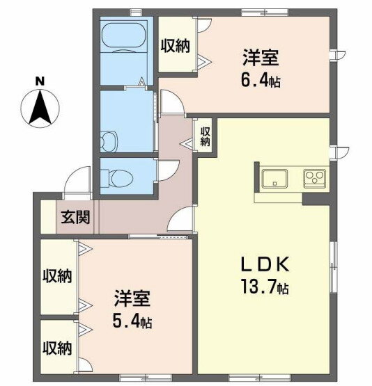 兵庫県姫路市野里 野里駅 2LDK アパート 賃貸物件詳細