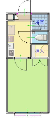 埼玉県久喜市久喜北１ 久喜駅 1K アパート 賃貸物件詳細