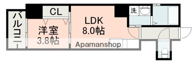 さくらヒルズ大黒町 5階 1LDK 賃貸物件詳細