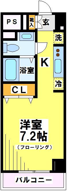 東京都府中市府中町１ 府中駅 1K マンション 賃貸物件詳細