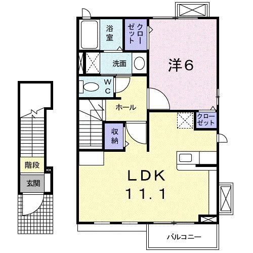 宮城県仙台市泉区山の寺１ 泉中央駅 1LDK アパート 賃貸物件詳細