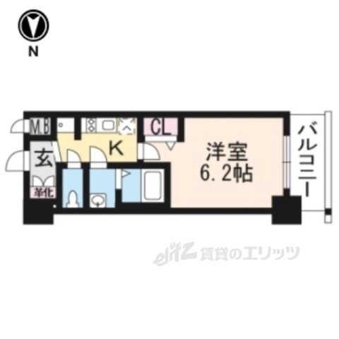 京都府京都市南区東九条西河辺町 十条駅 1K マンション 賃貸物件詳細