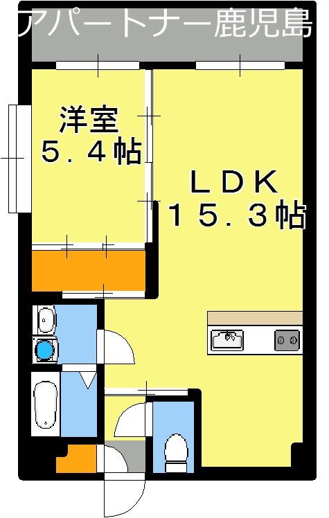 鹿児島県鹿児島市中央町 鹿児島中央駅前駅 1LDK マンション 賃貸物件詳細
