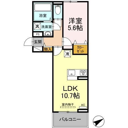 ルフレ香椎駅東 3階 1LDK 賃貸物件詳細