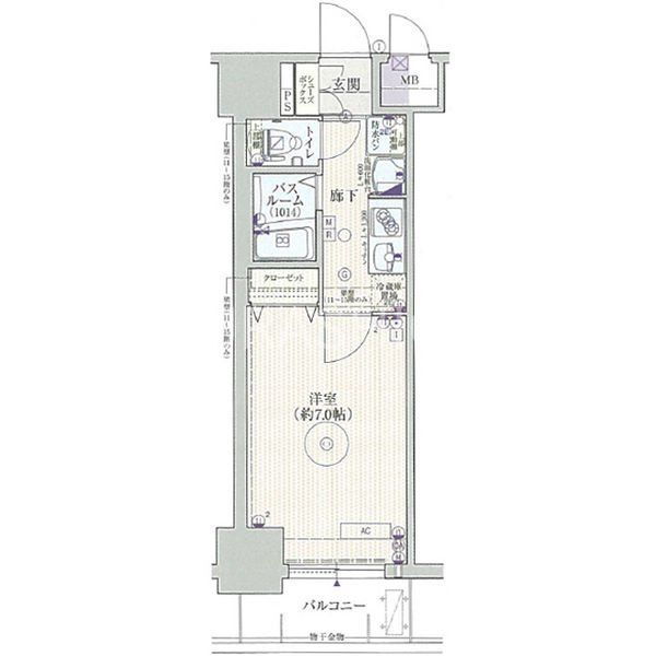 福岡県福岡市博多区博多駅前３ 博多駅 1K マンション 賃貸物件詳細