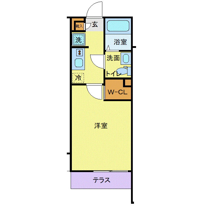 千葉県松戸市岩瀬 松戸駅 1K マンション 賃貸物件詳細