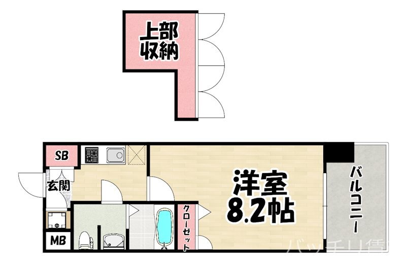 福岡県福岡市中央区長浜２ 赤坂駅 1K マンション 賃貸物件詳細