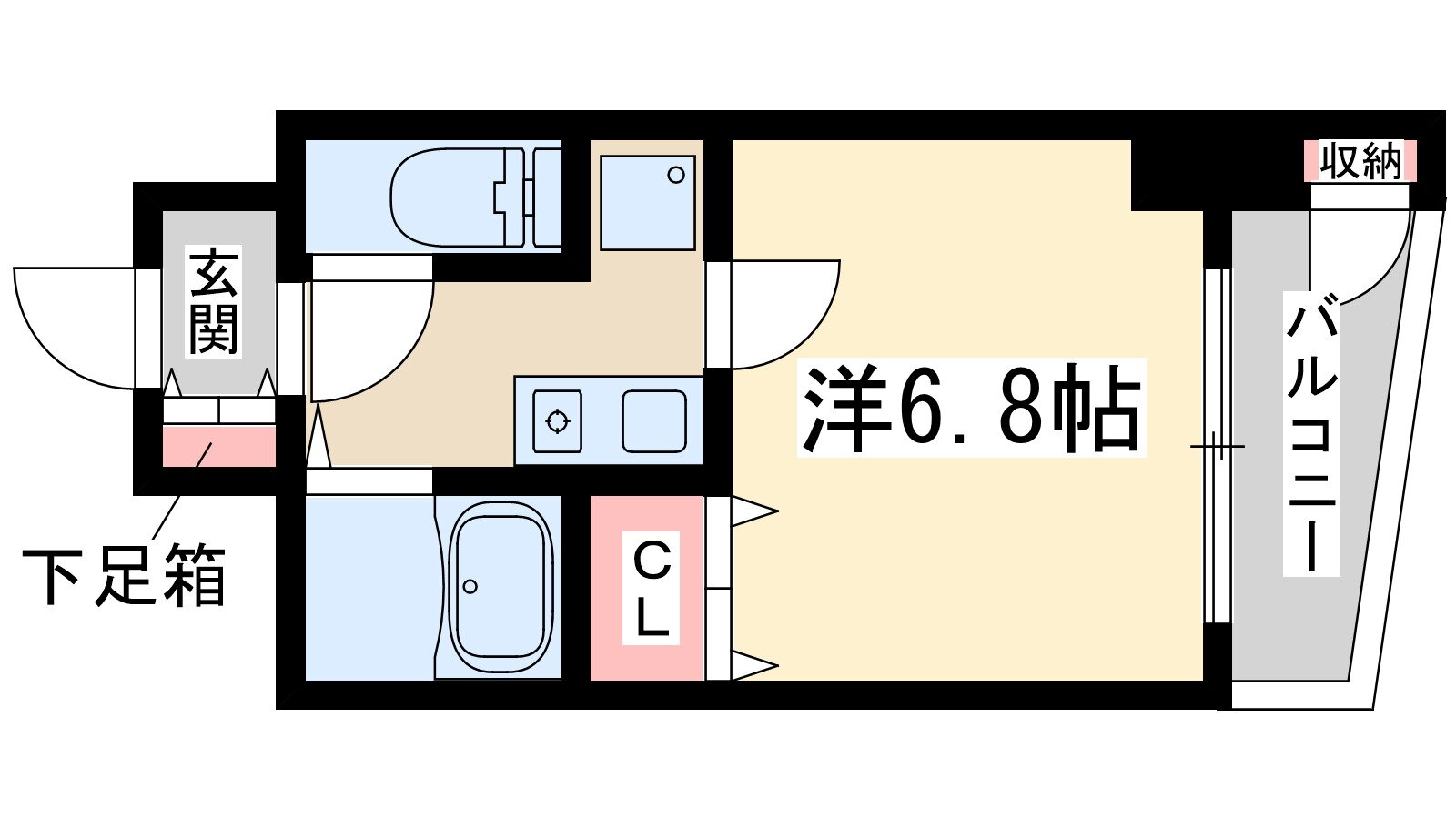 大阪府大阪市淀川区東三国２ 東三国駅 1K マンション 賃貸物件詳細