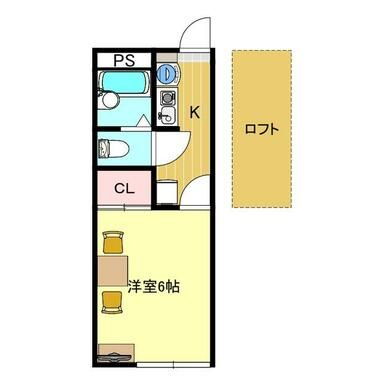 埼玉県行田市清水町 行田駅 1SK アパート 賃貸物件詳細
