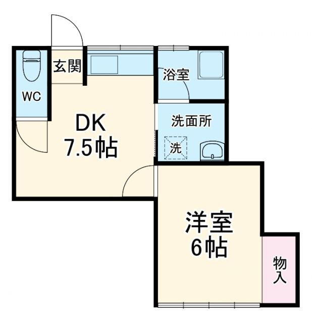 千葉県千葉市花見川区天戸町 実籾駅 1DK アパート 賃貸物件詳細