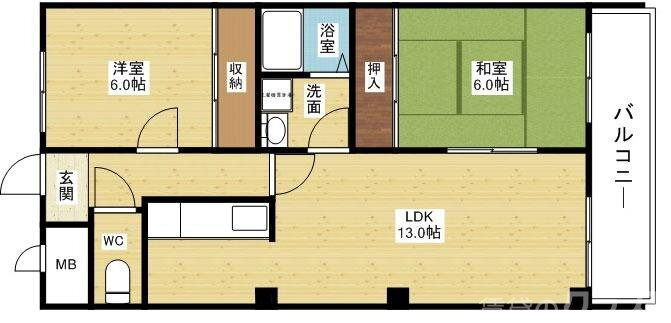 大阪府豊中市浜１ 服部天神駅 2LDK マンション 賃貸物件詳細