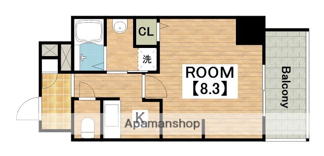 大阪府堺市堺区神明町西１ 堺東駅 1K マンション 賃貸物件詳細