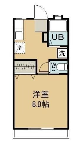 岡山県倉敷市松島 中庄駅 1K アパート 賃貸物件詳細