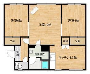 北海道稚内市緑６ 南稚内駅 3DK マンション 賃貸物件詳細