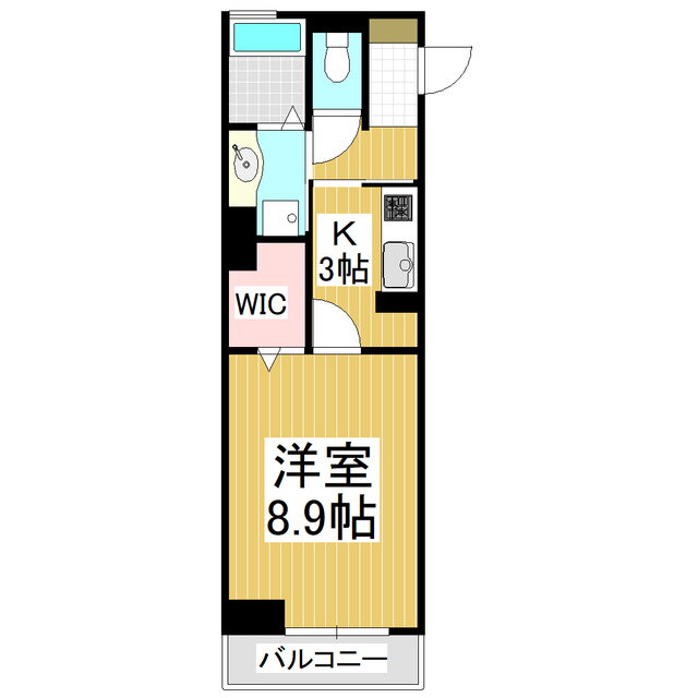 長野県松本市南松本１ 南松本駅 1K アパート 賃貸物件詳細