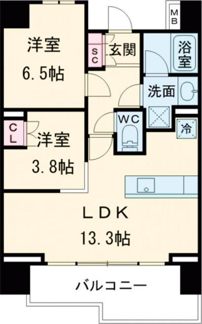 東京都荒川区南千住５ 南千住駅 2LDK マンション 賃貸物件詳細