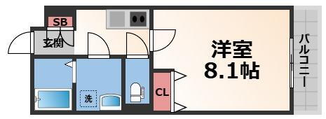 大阪府大阪市城東区放出西２ 今福鶴見駅 1K マンション 賃貸物件詳細