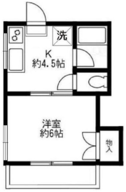 千葉県柏市篠籠田 柏駅 1K アパート 賃貸物件詳細