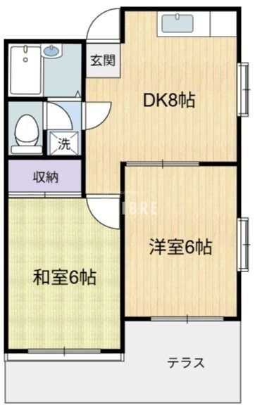 東京都稲城市坂浜 若葉台駅 2DK アパート 賃貸物件詳細