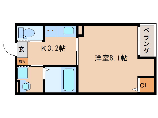 京都府木津川市城山台６ 木津駅 1K アパート 賃貸物件詳細