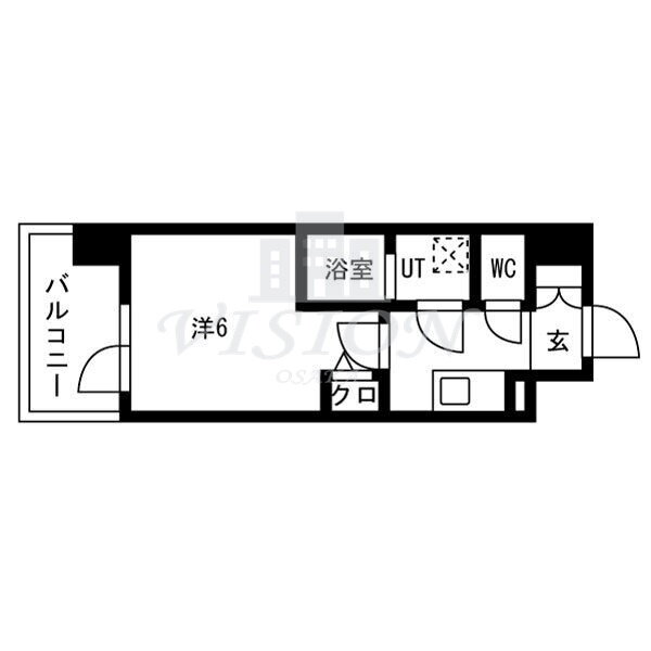 大阪府大阪市福島区吉野４ 野田駅 1K マンション 賃貸物件詳細