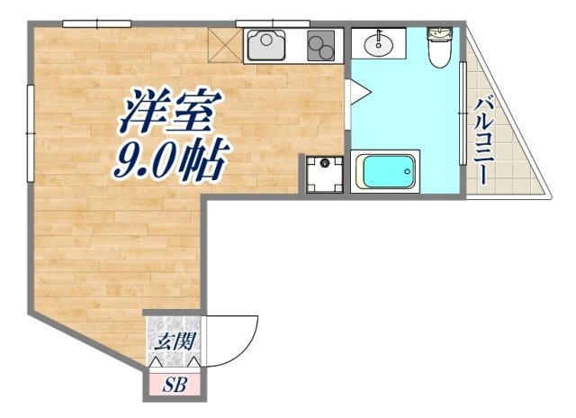 兵庫県神戸市兵庫区五宮町 大倉山駅 ワンルーム マンション 賃貸物件詳細